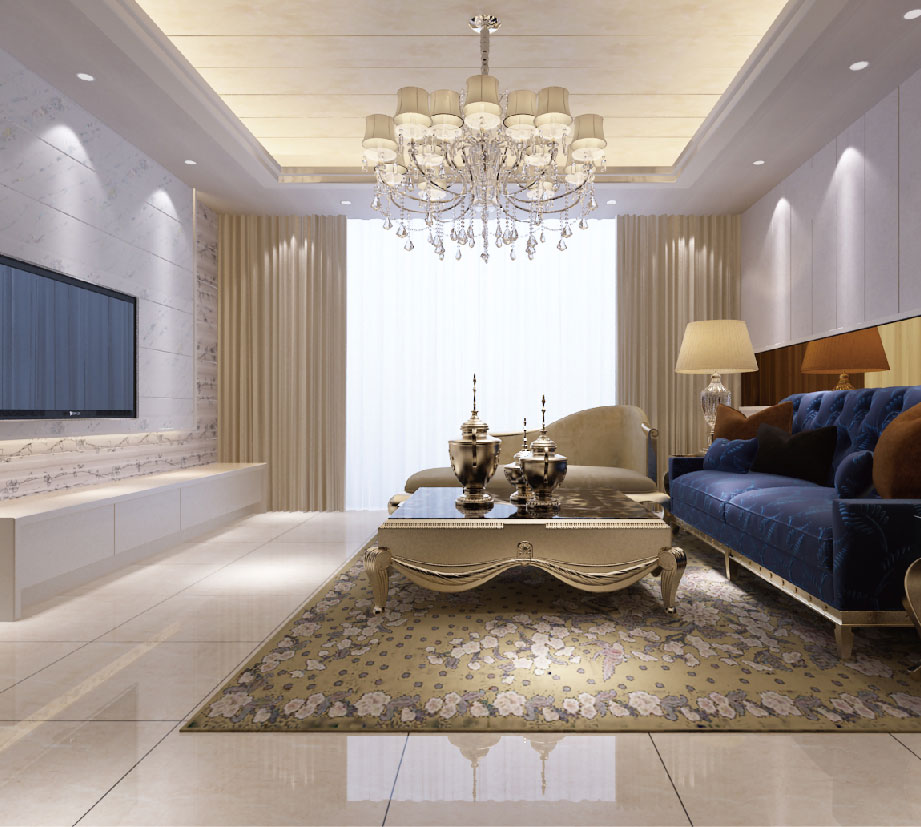 典尚效果圖-客廳