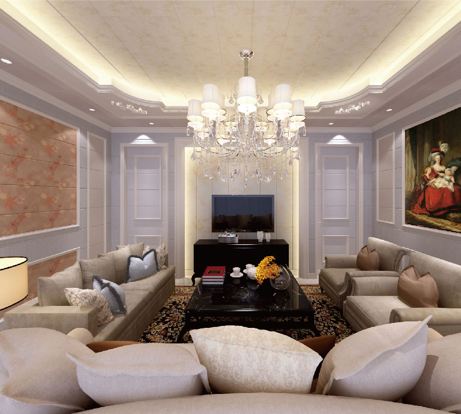 典尚效果圖-客廳